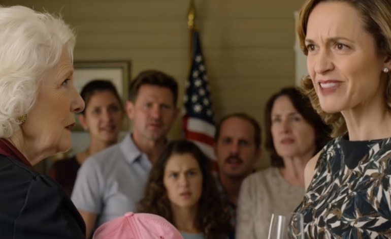 Na rodzinnym przyjęciu urodzinowym w Ohio zrobiło mi się zimno, gdy zobaczyłam moją sześcioletnią wnuczkę w różowym czepku na ogolonej głowie, moja synowa nawet podniosła kieliszek i roześmiała się, że to tylko żart, natychmiast wzięłam dziecko na ręce i wyszłam, podczas gdy mój syn krzyczał, że przesadzam, ale następnego ranka to on stał w moich drzwiach, jego głos drżał, gdy błagał mnie, żebym nie ciągnęła tego dalej