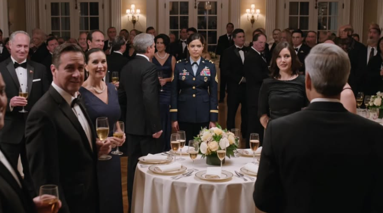 Isäni kimaltelevassa varainkeruutilaisuudessa serkkuni virnisti: ”Älä huoli hänestä – hän on vain lääkintämies”, ja isäni antoi loukkauksen laskeutua totena. Sitten huone hiljeni, presidentti astui ovista sisään, katsoi senaattorien ja lahjoittajien ohi ja esitti yhden kysymyksen, joka murskasi kaiken, mitä he minusta uskoivat: ”Onko tuo majuri Anya Sharma?” – Uutiset