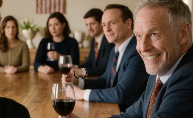 Na przyjęciu z okazji moich 30. urodzin, na które mój ojciec wrzucił się w obecności krewnych, sąsiadów, a nawet kolegów od gry w golfa, roześmiał się i powiedział, że ledwo zapłaciłem za lunch, więc jak mogę marzyć o kupnie domu — ale gdy podciągnąłem płaszcz, spojrzałem mu prosto w oczy i odezwałem się łagodnie, cały pokój się zmienił.