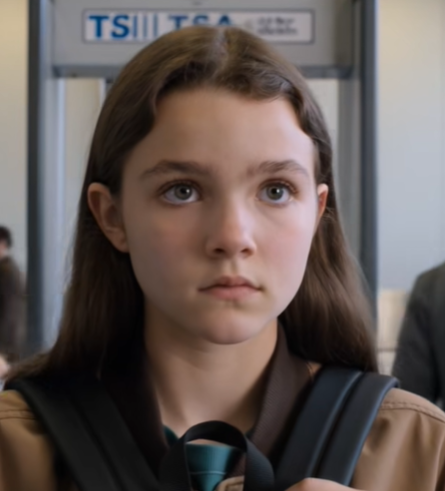 He pysäyttivät hiljaisen tytön vain siksi, että hänen reppunsa näytti liian vanhalta Reaganin lentokentälle – mutta kun TSA-virkailija avasi piilotetun nahkakotelon ja kuiskasi: ”Tuollaista ei ole missään järjestelmässä”, huone muuttui. Hän ei itkenyt, ei väittänyt vastaan, ja kun kotimaan turvallisuus kysyi mitalin alkuperästä, hän antoi yhden nimen, joka sai koulutetun agentin kalpenemaan: ”Isoisäni käski minun viedä sen Catherine Menddeesille.”