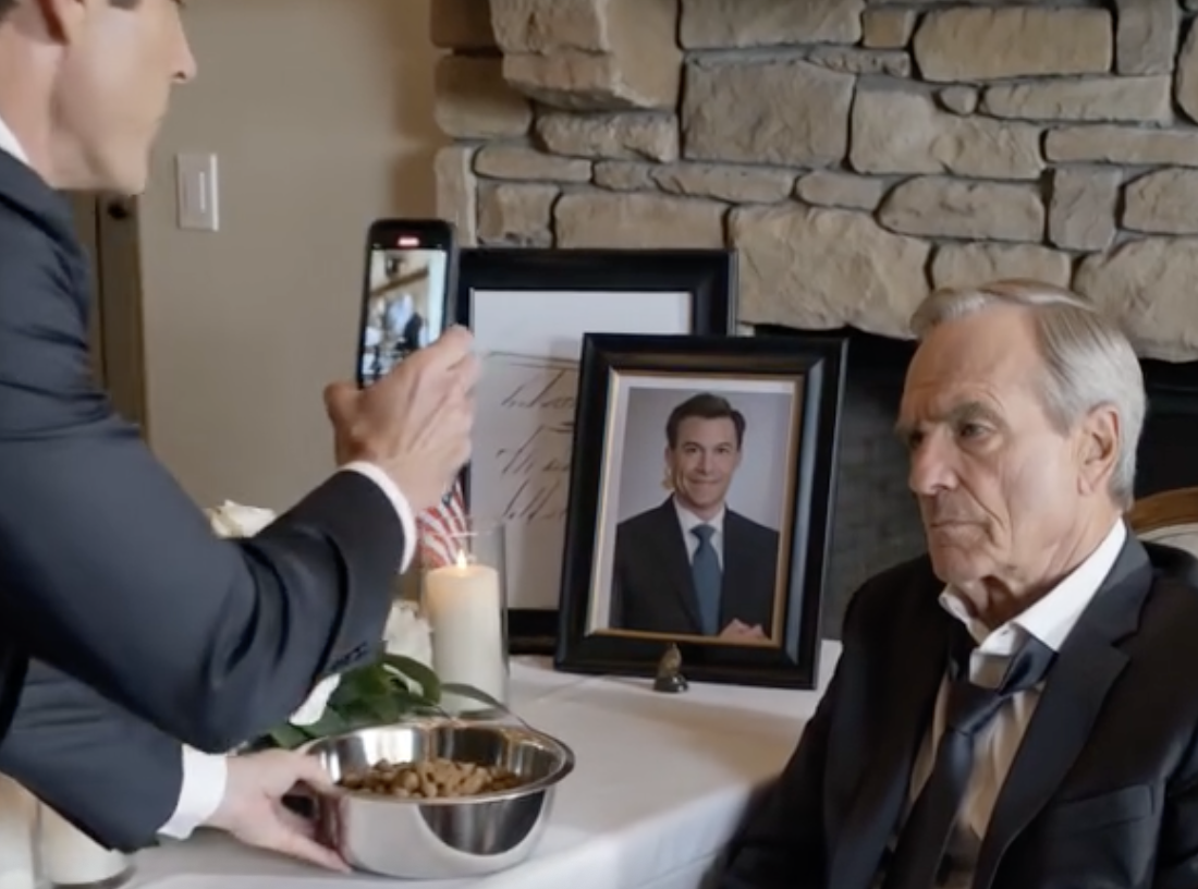 Na pogrzebie mojej żony, mój syn wepchnął mi miskę z psią karmą i powiedział: „To jedzą wolni ludzie”. Potem uniósł telefon i nagrał, zamierzając zamienić moje upokorzenie w rozrywkę. Nie sprzeciwiłem się. Po prostu wstałem i odszedłem. Następnego ranka, kiedy jego karta bankowa nagle przestała działać i do drzwi zapukała policja, to on zadzwonił w panice, błagając mnie, żebym odebrał.