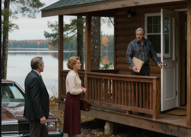 ”Mini sanoi: ’Jos sinulla on ongelmia sen kanssa, myy mökki ja tule takaisin Chicagoon’ – ja lähetti sitten vanhempansa ottamaan haltuunsa järvenrantahuvilan, jonka olin ansainnut 37 vuotta. Hän luuli, että antaisin periksi kuten aina. Mutta siihen mennessä, kun heidän vuokra-autonsa ajoi soratietäni pitkin, minulla oli jo kamerat käynnissä, asianajaja palkkatyössä ja yksi kansio valmiina juuri tätä hetkeä varten.” – Uutiset