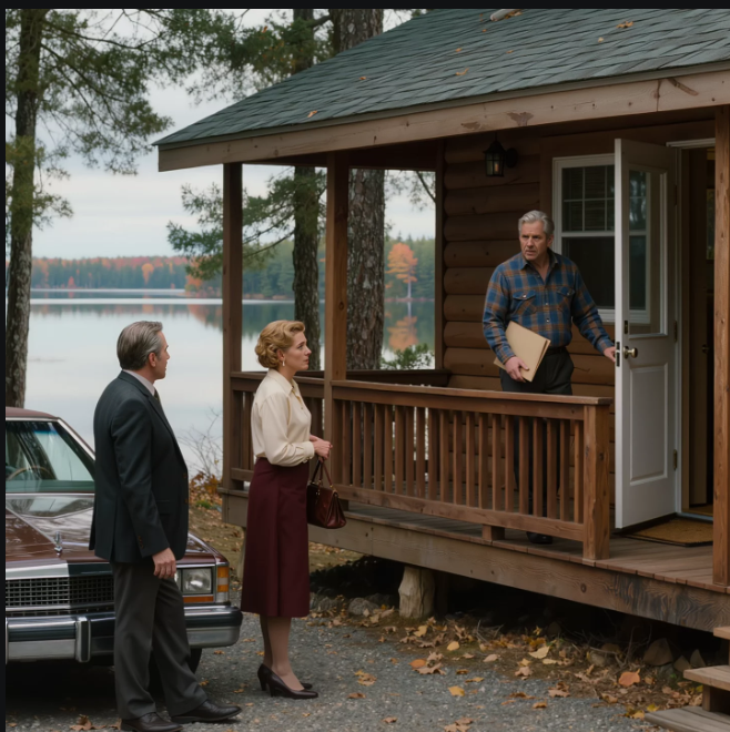 ”Mini sanoi: ’Jos sinulla on ongelmia sen kanssa, myy mökki ja tule takaisin Chicagoon’ – ja lähetti sitten vanhempansa ottamaan haltuunsa järvenrantahuvilan, jonka olin ansainnut 37 vuotta. Hän luuli, että antaisin periksi kuten aina. Mutta siihen mennessä, kun heidän vuokra-autonsa ajoi soratietäni pitkin, minulla oli jo kamerat käynnissä, asianajaja palkkatyössä ja yksi kansio valmiina juuri tätä hetkeä varten.” – Uutiset