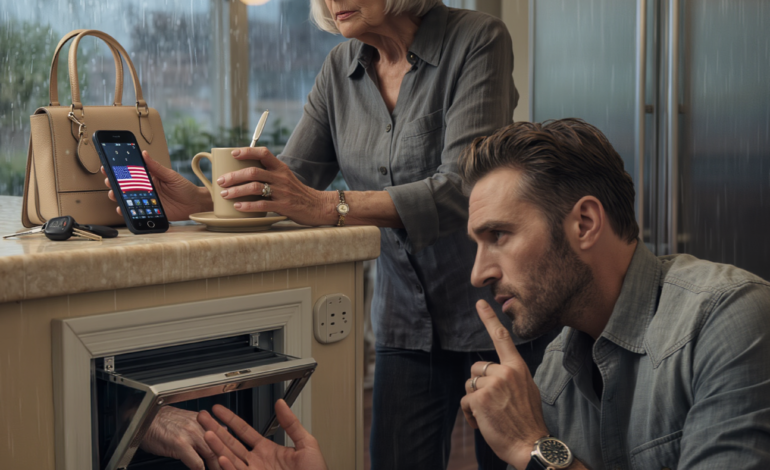 Under en rutinemessig baderomsreparasjon ble rørleggeren blek, grep tak i håndleddet mitt og dro meg ut av gangen. «Pakk tingene dine og få barna dine ut», hvisket han. «Akkurat nå. Ikke la noen finne det ut.» Jeg humret en gang fordi det hørtes latterlig ut, helt til jeg så hånden hans skjelve. «Hva fant du?» spurte jeg. Han svelget og berørte kjellerdøren som om den stirret tilbake på meg. «Den er der nede», sa han. «Og du bør ikke vite det.» Så hørte jeg en svak lyd nedenfra som ikke så ut til å høre hjemme i et tomt hus. – Nyheter