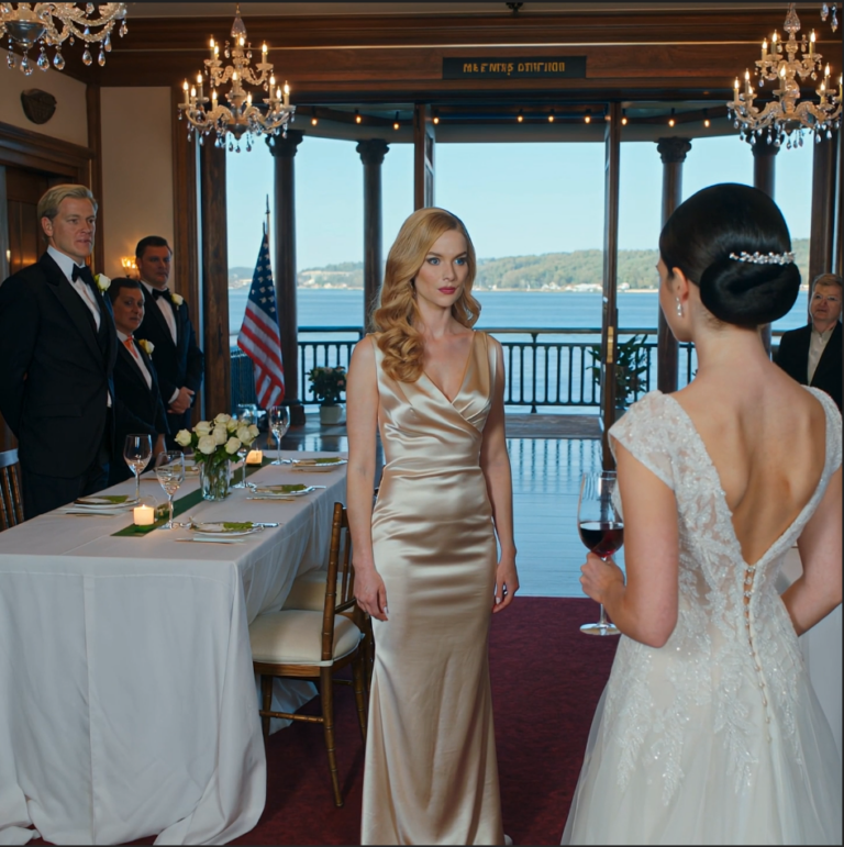 Siskoni kiitti minua “anteliaisuudestani” 300 häävieraan edessä ja heitti sitten punaviiniä mekkooni, kun kieltäydyin luovuttamasta järvenrantahuvilaani – ja juuri sillä hetkellä muukalainen nousi seisomaan ja muutti hänen täydelliset häänsä painajaiseksi – Uutiset