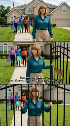 Miután tíz éven át minden egyes családegyesüléskor kihúztak a saját családom listájáról, megtanultam úgy élni, mintha nem is léteznének. Ma megjelentek a kastélyom kapujában, és úgy kiabáltak, mintha mi sem történt volna. Kiléptem, és mondtam egy mondatot, amitől elállt a szavaik. – Hírek