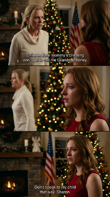 Karácsony este a külvárosi házunkban az anyósom ránézett a hatéves lányomra, és hidegen azt mondta, hogy nem szólíthatja „Nagymamának”, miután kritizálta a lányom büszkén készített kézzel készített ajándékát. Még levegőt sem kaptam, amikor a nyolcéves fiam felugrott, visszaadta az ajándékot, és mondott egy mondatot, amitől az egész nappali elcsendesedett. Aztán a férjem kinyitotta a laptopját, és minden a feje tetejére állt. – Hírek