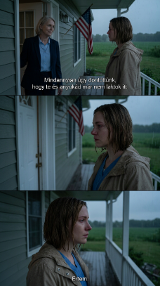 A 10 éves lányom felhívott a verandáról egy középnyugati zivatar alatt, mondván, hogy a kulcsa hirtelen nem nyitja a szüleim ajtaját, és már öt órája vár az esőben. Kirohantam a műszakomból az Evergreen Kórházban, mire anyám résnyire kinyitotta az ajtót, és azt mondta: „Mindannyian úgy döntöttünk, hogy te és anyukád már nem laktok itt.” Nem kiabáltam. Csak annyit mondtam: „Értettem.” Három nappal később kapott egy borítékot, és elsápadt. – Hírek