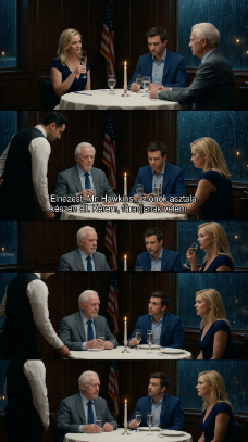 Az előléptetését ünneplő vacsorán a menyem ránézett a régi kabátomra, és nevetett: „Kétélű ember vagy.” Azt hitte, már eleget taszított le, sőt, meghívott abba az étterembe, amelyet ő választott, hogy bebizonyítsa, nem oda valóm, amíg a pincér meg nem hajtotta a fejét, és tulajdonosként szólított meg – én pedig egyenesen ránéztem, és egyetlen mondatot mondtam, amitől az egész asztaltársaság elcsendesedett. – Hírek