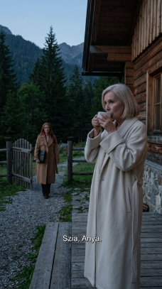 Miközben a hegyi faházban pihentem, a menyem hajnali 5-kor költöztető brigádot hozott, és azt mondta: „Anya, kérlek, költözz el, ez a hely az enyém.” Lassan belekortyoltam a teába, elmosolyodtam, majd azt mondtam az őrnek: „Csak engedd be őket. Úgyis megtudják, mit készítettem elő tegnap óta.” – Hírek