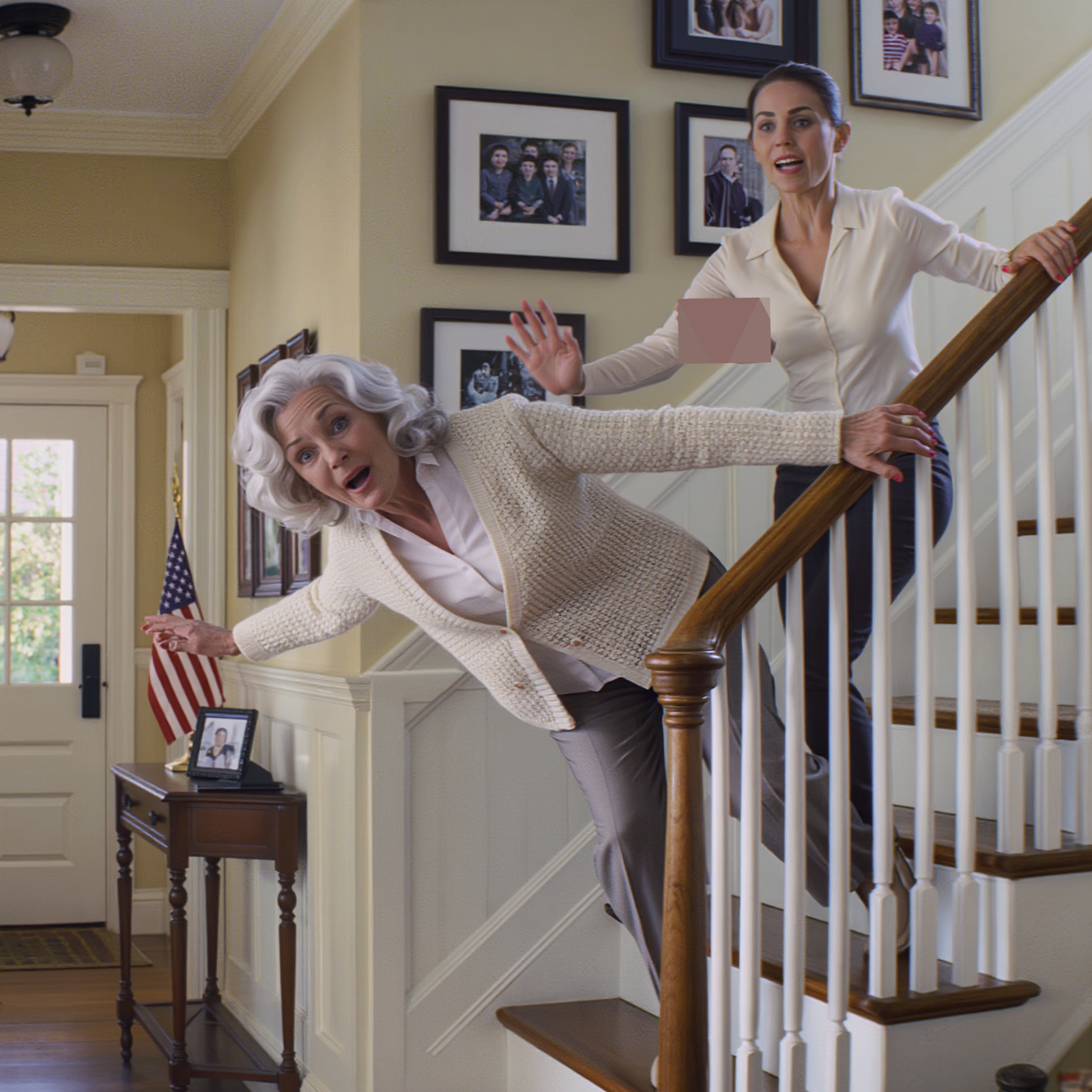 Tyttäreni löi minua alas portaita: “Olen kyllästynyt sinuun, äiti, en kestä enää. Lähde ulos talostani!” Kaaduin ja päädyin sairaalaan lonkkamurtuman ja kipsatun ranteeni kanssa. Mutta tuo holtiton teko pakotti hänet ja hänen miehensä maksamaan kovan hinnan – ja siitä hetkestä lähtien heidän tulevaisuutensa romahti täysin. – Uutiset