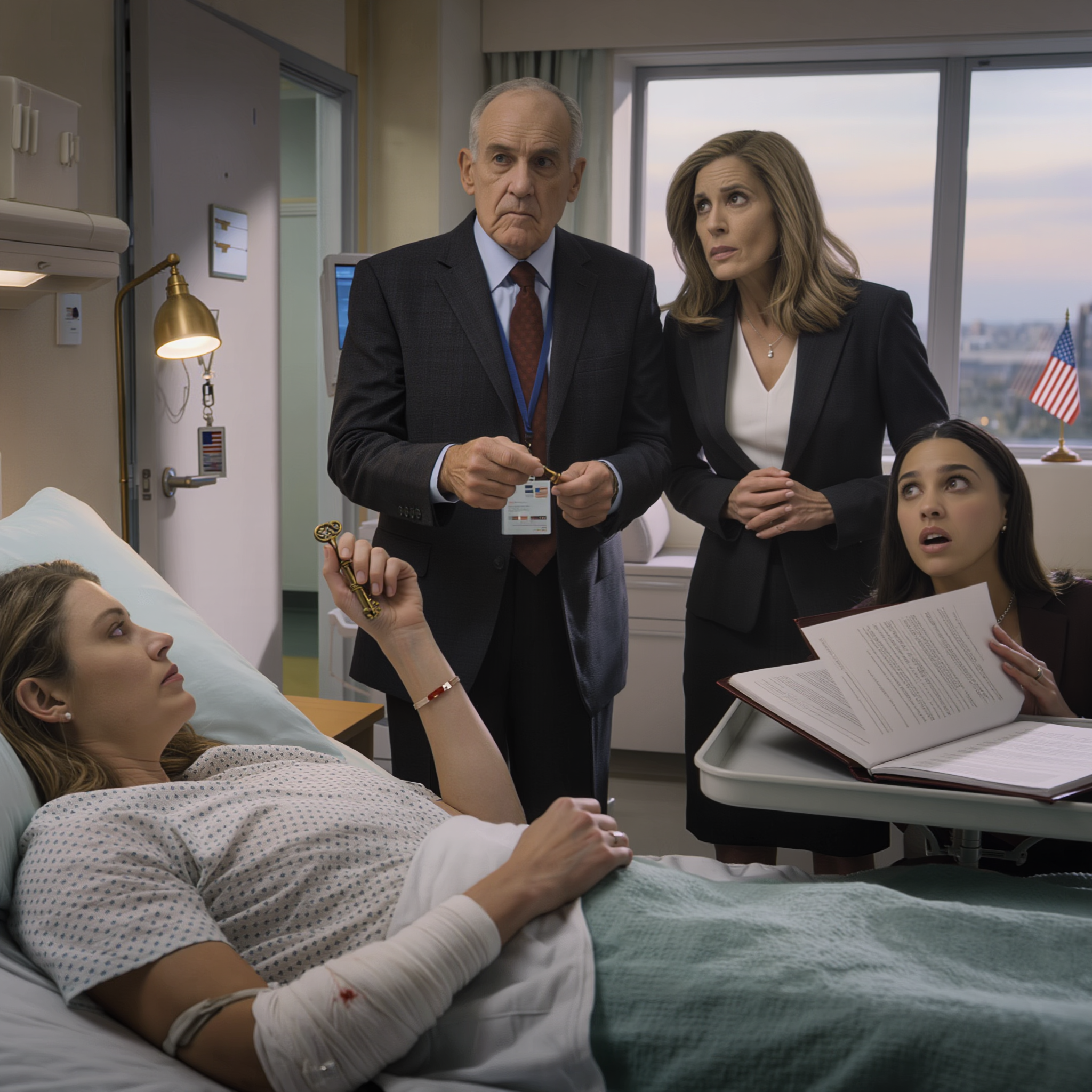 Muutamaa päivää sen jälkeen, kun olin perinyt isoisältäni 120 miljoonaa dollaria, selvisin onnettomuudesta ja luulin, että vanhempani kiirehtisivät tarkistamaan vointiani. Eivät he tehneet niin. He tulivat vaatimaan avainta hänen kassakaappiinsa ja sanoivat: “Tuotat vain ongelmia.” Sitten he palasivat sisareni luo painostamaan minua, kun vielä makasin sängyssä. Olin hiljaa… kunnes hän avasi kansion ja kuiskasi: “Voi luoja… tämä on hänen.” – Uutiset