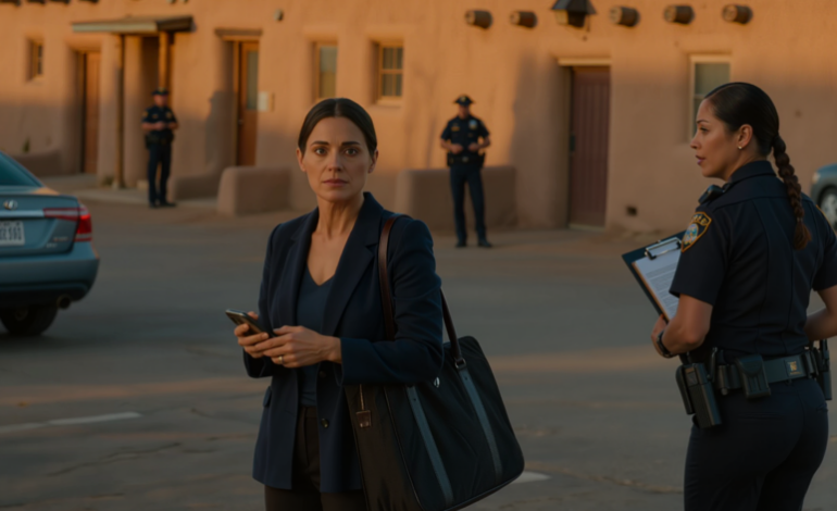 Jeg gikk ut av jobb til en tom parkeringsplass. Den lille sølvfargede Camryen min – som nettopp var nedbetalt – var borte. Jeg ringte foreldrene mine i panikk. «Å, kjære, slapp av. Vi ga den til Alyssa. Hun trenger den mer.» Søsteren min hadde kjørt tre biler på fem år. Dette var min første nye bil noensinne. Jeg la på og ringte nødnummeret … Jeg heter Marissa Vega, og jeg er tretti år gammel – født og oppvokst i Santa Fe, New Mexico. Den pålitelige datteren i en familie som roser kaos og straffer ro. Jeg jobber som programvareingeniør – ren jobb, ren kredittvurdering, ren vandel. Mens min yngre søster Alyssa raser gjennom livet som om den skylder henne applaus. Foreldrene våre kaller det «kunstnerisk temperament». Jeg kaller det å aldri måtte si unnskyld. Så lenge jeg kan huske har jeg vært den ansvarlige – den som budsjetterte, holdt seg stille, møtte opp. Men å være den stødige datteren gjorde meg bare lettere å ta fra. Jeg trodde ikke de noen gang ville krysse grensen helt. Helt til den dagen jeg gikk inn på en parkeringsplass og fant bilen min – den jeg jobbet seks år for å betale ned – borte. De tok ikke bare bilen min. De ødela noe de aldri får tilbake. Før jeg fortsetter, ta deg et øyeblikk til å like og abonnere – men bare hvis du virkelig kjenner deg igjen i denne historien. Og legg igjen byen din og lokal tid i kommentarfeltet. Jeg vil gjerne vite hvor du ser på fra. La meg nå ta deg tilbake til en av de Santa Fe-kveldene der lyset treffer alt akkurat passe – varmt, gyllent, nesten tilgivende. Adobe-veggene rundt kontoret mitt glødet som om de holdt inne dagens siste hete. Jeg var tappet for energi – klar for stillhet og pastarester – og så allerede for meg min lille sølvfargede Camry vente på meg der jeg alltid parkerte: tredje rad fra nordutgangen, rett under den skjeve gatelykten som flimret som om den hadde hemmeligheter. Men plassen var tom. Først trodde jeg kanskje jeg hadde parkert et annet sted. Jeg gikk opp og ned to rader til – hælene mine klikket raskere for hvert skritt. Ingenting. Bare støv og fjerne samtaler. En stikkende kulde senket seg midt i brystet mitt idet jeg dro frem telefonen med skjelvende fingre. Kanskje den hadde blitt tauet bort. Kanskje noen hadde brutt seg inn. Kanskje – Gud, jeg ville ikke si det høyt. Jeg trykket på ring. «Mamma,» sa jeg da hun svarte. «Bilen min er borte. Tauet noen den bort? Kom pappa og hentet den?» Stemmen hennes var vanvittig rolig. «Å, kjære, ikke få panikk. Vi ga den til Alyssa.» Stillhet. Av den typen som faller tungt – tykk som en tallerken som har falt i et stille rom. «Hva?» sa jeg – knapt over en hvisking. «Hun trengte den, Marissa. Den gamle bilen hennes brøt sammen forrige uke, og hun har nettopp startet i den nye jobben. Husker du? Hun var i tårer. Vi visste at du ville forstå.» Synet mitt ble uklart. Jeg blunket hardt – hjertet hamret så høyt at jeg nesten ikke kunne høre henne. «Gav du bilen min til Alyssa?» «Hun trengte den mer enn deg,» sa hun. «Du jobber hjemmefra halve uken, og du har alltid vært så generøs med henne.» Jeg stirret utover parkeringsplassen – ørkenvinden løftet kanten av blazeren min. Generøs. Det var det de kalte det. Ikke tyveri.Ikke svik. Bare mer av det samme – jeg ga, de tok, og Alyssa skøytet forbi uten et blåmerke. Kjeven min låste seg. «Du hadde en nøkkel,» sa jeg – som om jeg snakket med en fremmed. «Du brukte nødnøkkelen.» «Vel, vi ville ikke forstyrre deg på jobb.» Det var da jeg la på. Fingrene mine føltes som is da jeg låste opp telefonen igjen og svevde over tastaturet. Vinden tok tak i håret mitt og pisket det over ansiktet mitt – men jeg rørte meg ikke. Jeg bare sto der og stirret på stedet der bilen min pleide å være. Jeg trykket 9. Så 1. Så 1. 911. «Hva er nødsituasjonen din?» spurte operatøren – stemmen hennes var stødig og avmålt. «Bilen min har blitt stjålet,» sa jeg. Jeg kunne ikke tro hvor rolig jeg hørtes ut. «Sølvfarget 2023 Toyota Camry. Skilte fra New Mexico.» «Vet du hvem som kan ha tatt den?» Jeg svelget tungt. «Ja,» sa jeg. «Foreldrene mine ga den til søsteren min. Uten min tillatelse.» Det ble en pause. En lang en. «Tror du at et familiemedlem tok bilen din uten samtykke?» «Jeg tror det ikke,» sa jeg. «Jeg vet det.» «Forstått, frue. Vær så snill å bli der du er. Vi sender en politibetjent for å ta forklaring.» Jeg la på og stirret på skjermen til den dempet seg. Vinden hadde tatt seg opp nå – jaget søppel over asfalten, ulte lavt gjennom bilrekkene som en advarsel. Noen få personer gikk forbi – uten å legge merke til meg. Bare enda en kvinne på telefonen sin. Kanskje utelåst. Kanskje bare sendte tekstmeldinger. Ingen så at verden nettopp hadde sprukket i to under føttene mine. Telefonen min begynte å summe. Mamma igjen. Så pappa. Jeg svarte ikke. I stedet satte jeg meg ned på fortauskanten – knærne trukket mot brystet – og ventet. De stjal ikke bilen min. De stjal det siste som bandt meg til den versjonen av meg selv som fortsatte å tilgi dem. Politibilen kjørte inn på parkeringsplassen med stille autoritet – frontlyktene skar gjennom den snikende skumringen. Konstabel Navarro steg ut – støvlene knaset mot grusen, det mørke håret hennes tvinnet i en stram flette som ikke rørte seg i vinden. Hun gikk mot meg med rolig besluttsomhet – et utklippstavle gjemt under armen, øynene hennes skannet parkeringsplassen som om den fortsatt kunne skjule Camryen min i åpent syn. «Frøken Vega?» Jeg reiste meg – børstet støv av buksene mine. «Ja. Marissa.» Hun nikket én gang – tonen hennes var nøytral, men ikke kald. «Du meldte fra om et stjålet kjøretøy.» Jeg ga henne mappen jeg hadde trukket opp av skrivebordsskuffen min da jeg innså at dette ikke kom til å ende med en telefonsamtale og en vaklende unnskyldning. «Inni – tittel, registrering, forsikringsbevis, hver eneste betalingsutskrift – inkludert den som var stemplet som betalt i sin helhet for bare tre uker siden.» Hun bladde gjennom. «Alt dette står i ditt navn?» Hver linje. Ingen medunderskriver. Ingen. Hun stoppet opp – løftet blikket for å møte mitt. «Vet du hvem som tok kjøretøyet?» «Søsteren min,» sa jeg. «Alyssa Vega. Foreldrene mine ga henne en reservenøkkel jeg la igjen hos dem for nødstilfeller. Det var ikke en nødsituasjon.» Jeg lo – bittert og flatt. «Hun ødela bilen sin igjen. Det blir tre nå. De regnet med at min var ledig.» Navarro kladdet noe – og pekte deretter mot en benk i nærheten hvor vi kunne sitte.Jeg ble stående – altfor rå til å være stille. «Familietyverisaker er kompliserte», sa hun. «Men de er fortsatt tyveri. Loven gjør ikke unntak for følelser.» Ordene hennes traff hardt. Ikke fordi de var harde. Men fordi de var sanne. I tretti år hadde jeg lært det motsatte. I huset vårt overstyrte følelser fakta. Og kjærlighet skulle dekke over enhver overtredelse – uansett hvor dyp den var. Jeg tenkte på første gang noe av meg forsvant. Jeg var åtte år og hadde spart i en måned for å kjøpe en glitrende lilla dagbok med en billig sølvlås. Alyssa fant nøkkelen og fylte sidene med kruseduller og tilståelser om sin siste forelskelse. Da jeg gråt, sa mamma: «Hun er bare liten. Ikke få henne til å føle seg dårlig.» Jeg var også åtte. Men på en eller annen måte var jeg alltid eldre – alltid ansvarlig for følelsene mine. Politibetjent Navarro pekte opp mot et sikkerhetskamera montert på en lyktestolpe. «Vi skal ta opptak. Hvis hun kjører rundt med det, finner vi det.» «Hun tror sikkert det er en gave», mumlet jeg. «Hun finner det nok ut av det ellers», svarte Navarro. Hun ga meg et saksnummer skrevet pent på et lite kort. «Hvis søsteren din eller foreldrene dine kontakter deg, ikke ta kontakt. Dokumenter alt. La oss ta oss av det.» Jeg tok kortet – hjørnene gravde seg inn i håndflaten min. «Jeg trodde aldri jeg skulle være her – og anmelde min egen familie.» «Du ville bli overrasket over hvor ofte det skjer», sa hun. «Rettigheter bryr seg ikke om blod.» Radioen hennes knitrer, og hun svarte med en kort serie koder jeg ikke forsto. Så reiste hun seg. «Vi tar kontakt snart.» Jeg nikket – mens jeg så på henne gå. Hennes tilstedeværelse forsvant i mørket idet politibilen hennes kjørte ut – og etterlot røde og blå blink på fortauet som raskt forsvant. Jeg var alene igjen. Men noe hadde forandret seg. Hjemme føltes stillheten huleaktig. Jeg skiftet av arbeidsklærne og sto ved kjøkkenbenken – og stirret på det blinkende lyset på telefonsvareren. Tre nye talemeldinger. Jeg trykket ikke på avspillingsknappen. I stedet helte jeg et glass vann – satte meg ned – og stirret ut av vinduet der gatelysene blafret over stukkaturvegger og parkerte biler. Telefonen min vibrerte igjen. Pappa ringte. Så igjen – ukjent nummer. Jeg snudde den med forsiden ned. Neste morgen på jobb prøvde jeg å fokusere. Prøvde å drukne meg selv i kode og ren logikk – der ting ga mening og fulgte regler. Men jeg fortsatte å sjekke vinduet – og forventet å se bilen min tilbake på parkeringsplassen som om alt hadde vært en ond drøm. «Hei», sa en stemme – som skremte meg. Jeg så opp og så Jordan lent seg mot kanten av avlukket mitt. «Går det bra?» Jordan Carr var den typen kollega som holdt seg for seg selv – men som alltid visste når noen ikke hadde det bra. Skarpe øyne. Mild stemme. Den typen person du ikke la merke til før de fikk deg til å føle deg sett. Jeg nølte. «Familiegreier», sa jeg – med stram stemme. Hun la hodet på skakke. «Vil du snakke?» Jeg åpnet munnen – men ingenting kom ut. Så – endelig – hvisket jeg. «De ga bilen min til søsteren min.» Jordan blunket. «Ga?» «Brukte nødnøkkelen min. Sa det ikke til meg. Bare ga den bort.»«Og nå er jeg skurken fordi jeg er sint.» Hun rykket ikke til. Hun bare nikket sakte. Så sa hun: «Du skylder ingen tausheten din.» Jeg bet meg i leppa. Jeg hadde brukt så mange år på å være fredsbevareren – den som fikser freden – den som tilgir. Og jo mer jeg ga, desto mindre virket det som om jeg hadde igjen. Da jeg kom hjem den kvelden, holdt telefonen min på å eksplodere. Tekstmeldinger. Tapte anrop. Talemeldinger. Pappas stemme i en av dem. «Du er sterkere enn Alyssa. Du klarer deg uten bilen. Vi prøver bare å hjelpe henne på beina. Ikke gjør dette til en stor sak.» Som om seks år med budsjettering – stress – og å bygge uavhengighet kunne reduseres til en tjeneste. Jeg slettet telefonsvareren. Så slettet jeg den neste – og den neste. Hvis det å være sterk betyr å gi til det ikke er noe igjen – så har jeg kanskje hatt nok styrke for et helt liv. Om morgenen hadde telefonen min blitt til en beleiringsmaskin. Seks ubesvarte anrop fra mamma. Fire fra pappa. En telefonsvarer fra tanten min. Og to numre jeg ikke kjente igjen – sannsynligvis søskenbarn som ikke hadde snakket med meg på flere år, men som nå plutselig følte seg tvunget til å gripe inn. Jeg sjekket ingen av dem. Jeg sto bare på kjøkkenet og klamret meg til kaffekoppen min – så på damp som steg opp i sollyset som røyk fra et bål jeg ikke hadde startet, men som jeg fortsatt ville få skylden for. Det var lørdag. Jeg trengte ikke å jobbe. Jeg burde ha gått en tur – eller gått gjennom torget – kanskje besøkt bondens marked. Men vekten i brystet mitt var for tung. Jeg klarte ikke å puste frisk luft da alt inni meg føltes surt. Da telefonen ringte igjen, ignorerte jeg den nesten. Så så jeg navnet – mamma. Jeg stirret på det – lot det ringe til siste sekund – så svarte hun. «Marissa.» Stemmen hennes var stram – sprø. «Har du roet deg ned?» «Nei,» sa jeg. Et lite øyeblikks stillhet. «Jeg bare – dette river faren din i stykker. Alyssa er knust. Hun visste ikke engang at du ville reagere slik.» «Hun visste ikke at jeg ville bli opprørt over at bilen min ble stjålet.» Jeg holdt stemmen lav – stødig. Jeg var lei av å heve den. «Hun stjal den ikke,» sa hun skarpt. «Vi sa til henne at det var greit. Du lot henne alltid bruke tingene dine.» «Jeg sa ikke at hun kunne bruke denne.» glefset jeg. «Jeg visste ikke engang at den var borte før jeg gikk inn på parkeringsplassen som en idiot.» «Du er ikke rettferdig», sa hun. Og det var det. Den frasen – gullbilletten familien min ga hverandre hver gang noen turte å sette en grense. Jeg var ikke rettferdig da jeg ikke lånte Alyssa penger. Jeg var ikke rettferdig da jeg nektet å dekke husleien hennes den ene måneden. Jeg var ikke rettferdig da jeg fortalte pappa at jeg ikke ville flytte hjem igjen mens Alyssa «fant ut av ting». «Retteferdig», sa jeg. «Vil du snakke om rettferdig?» Jeg ventet ikke på svaret hennes. Jeg trykket på høyttalerknappen – satte telefonen på benken – og gikk til skapet på soverommet mitt. Jeg åpnet en liten oppbevaringsboks og dro frem en gammel notatbok med sprukket spiralrygg. Jeg hadde beholdt den siden universitetet – halvparten budsjettnotater, halvparten spredte minner. Jeg bladde til en side merket Utgifter – Høstsemesteret. «Husker du da jeg var tjue og sparte til skolepenger?» spurte jeg. Hun var stille.«Du tok tolv hundre dollar fra den kontoen og fortalte meg etterpå at Alyssa trengte ny programvare til fotokurset sitt.» Jeg jobbet som servitør på kveldstid og studerte informatikk. «Du sa at jeg var bedre til å håndtere stress.» «Marissa, det var for mange år siden.» Jeg gikk tilbake til kjøkkenet. «Eller da jeg flyttet ut og lot futonen og TV-en være igjen – jeg kom tilbake for å hente dem en uke senere, og Alyssa hadde dem på rommet sitt. Du sa at hun trengte et eget sted. Jeg kranglet ikke engang. Jeg lot det være.» Pusten hennes hadde endret seg – raskere nå. Defensiv. «Dette er ikke det samme.» «Du har rett,» sa jeg. «Det er det ikke. Denne gangen gir jeg det ikke slipp.» «Ikke gjør dette,» sa hun – stemmen knirket. «Du ringte politiet. Søsteren din kan bli arrestert.» «Hun burde bli arrestert.» «Hun er søsteren din, Marissa.» «Og jeg er datteren din,» sa jeg. «Men det virket aldri å ha betydt så mye.» Det ble stille i linjen. Så – fjernt – hørte jeg pappas stemme i bakgrunnen – lav og sint. En rasling. Han hadde tatt telefonen. «Marissa,» sa han – og brukte sin rolige, øvde tone som om jeg var en klient han trengte å vinne over. «La oss være fornuftige her.» «Jeg er forbi fornuftige.» «Vi stjal den ikke. Vi lånte den. Den er fortsatt i familien.» «Du brukte en nøkkel jeg ga deg til nødstilfeller. Du spurte ikke. Du fortalte meg det ikke engang. Jeg fant det ut da jeg trodde den var stjålet.» «Vi skulle fortelle deg det etter at Alyssa hadde funnet seg til rette i den nye jobben.» «Selvfølgelig gjorde du det,» sa jeg. «Som du fortalte meg om studiefondet. Eller møblene. Eller den bærbare datamaskinen. Alltid etterpå.» Han sukket – og jeg kunne høre tålmodigheten sprekke i stemmen hans. «Hun er søsteren din. Hun prøver å komme seg på beina.» «Hun er tretti,» sa jeg. «Hun har «prøvd» i over et tiår.» «Du er sterkere. Det har du alltid vært.» Der var den. Jeg lo – ikke en glad lyd. En hul, ødelagt ting som skrapte mot halsen min. «Hører du deg selv? Du sier det som om det er en kompliment. Det er det ikke. Det er bare tillatelse til å fortsette å ta fra meg.» Nok en stillhet. Så var mamma tilbake på linjen – skjelvende og panisk. «Vær så snill, Marissa. Hvis du ikke dropper anmeldelsen, kan hun få en rulleblad. Hun kan miste jobben. Er det det du vil?» «Nei,» sa jeg stille. «Det jeg vil er at hun skal forstå at det finnes konsekvenser. Og hvis hun ikke returnerer den, vil politiet håndtere det.» «Det ville du ikke,» hvisket hun. «Se på meg.» Jeg avsluttet samtalen. I løpet av minutter fortsatte sperreildet. Flere numre. Flere talemeldinger. Jeg svarte ikke på noen av dem. Jeg la ned telefonen og gikk ut på balkongen. Himmelen var vasket i mykt lavendelfarget lys. Skyer rullet sakte over fjellene – rolige og utilgjengelige. Jeg grep tak i rekkverket og lukket øynene – pustet gjennom smerten i brystet. Telefonen min vibrerte bak meg som et sår som ikke ville lukke seg. De oppdro ikke en datter. De lagde en forbanna dørmatte. Og nå er de sjokkerte over at jeg endelig reiste meg. Tinghuset luktet gammelt papir og blekemiddel.Jeg satt på en smal trebenk utenfor rettssal 3C – hendene presset mot knærne for å hindre dem i å riste. Lysstoffrørene i taket surret svakt – for sterke, for sterile, som om de prøvde å vaske alt rent, inkludert det som ikke kunne være det. Alyssa satt på den andre siden av gangen sammen med foreldrene våre – foten hennes hoppet nervøst, telefonen hennes klemt i begge hendene. Hun ville ikke se på meg. Det ville de heller ikke. Moren min hadde på seg sitt fineste skjerf – det hun sparte til kirken og begravelser. Pappa fortsatte å hviske til henne – men blikket hans var festet på de lukkede rettssalsdørene som om han kunne tvinge dem til å holde seg lukket. Den offentlige forsvareren lente seg mot veggen ved siden av dem – kjedet seg og bladde gjennom notater. Bare nok en sak for ham. Enda en trist familie med for mye drama og ikke nok grenser. Da kontoristen åpnet døren og ropte State of New Mexico mot Alyssa Vega – vred magen min seg. Alyssa krympet seg. Foreldrene mine reiste seg samtidig – som en enhet. Hun fulgte etter dem inn i rettssalen uten å kaste et blikk i min retning. Jeg reiste meg også – men jeg holdt meg tilbake, bak tauet på andre rad. Rommet var kjølig. Veggene var panelt med matt treverk – og dommerbenken ruvet høyt over oss. En kvinne i sekstiårene presiderte – det grå håret hennes var stramt bakover, øynene hennes var uleselige bak de smale brillene. Hun skannet mappen – så på Alyssa. «Du har gått med på å avgi en erklæring i dag.» Alyssa nikket – stemmen hennes var knapt hørbar. «Ja, Deres ærede dommer.» Advokaten hennes ga ham den signerte erklæringen. Dommeren leste den – ansiktet hennes var ubevegelig. «Frøken Vega,» sa hun, «vennligst les Deres skriftlige innrømmelse inn i protokollen.» Alyssas hender skalv da hun brettet ut papiret. Stemmen hennes kom lav, men klar. «Jeg, Alyssa Vega, innrømmer at jeg tok søsterens bil uten tillatelse. Jeg visste at kjøretøyet ikke var registrert på meg. Jeg visste at jeg ikke hadde samtykke. Jeg tok den uansett. Jeg trodde hun ville tilgi meg. Jeg tok feil. Det jeg gjorde var tyveri. Beklager.» Hennes siste ord sprakk idet hun sa dem. En enkelt tåre rant nedover kinnet hennes. Og jeg så den falle – mens jeg ventet på at følelsene skulle stige i meg. Sinne. Lettelse. Noe. Men alt jeg følte var en dump utmattelse – den typen som kommer etter at man har båret for mye vekt for lenge. Dommeren nikket. «Takk, frøken Vega.» Hun ga uttalelsen til kontoristen. «La saksdokumentene gjenspeile en skyldig tilståelse.» Hun snudde seg tilbake til Alyssa. «Denne retten godtar din innrømmelse. Du er dømt til seks måneders prøvetid, ett års inndragning av førerkortet og erstatning på åtte hundre og førtisju dollar for å dekke beslags- og saksbehandlingsgebyrer. Unnlatelse av å etterkomme bestemmelsene vil føre til tilbakekall av prøvetiden og fengsling.» Ordene falt ned med et smell. Moren min gispet. Dommeren reiste seg og gikk ut gjennom sidedøren. Og plutselig var alt over. Så stille. Så fort. Alyssa sank sammen i stolen. Advokaten hennes lente seg over – hvisket instruksjoner. Farens hånd hvilte på skulderen hennes. Moren min rakte etter hånden hennes. Ingen av dem så på meg.De passerte hverandre innen rekkevidde da de forlot rettssalen. Alyssa gikk med bøyd hode – håret falt som et forheng over ansiktet hennes. Jeg kunne ha stoppet henne. Jeg kunne ha sagt navnet hennes. Men det gjorde jeg ikke. Fordi jeg visste hva som ville skje. Hun ville se på meg med de store, tårevåte øynene fulle av skyldfølelse og selvmedlidenhet. Moren min ville trå til – stemmen hennes skjerpet av smerte og stolthet. «Marissa, ikke gjør ting verre.» Så jeg lot dem gå forbi. Utenfor var himmelen lav og grå. Regn truet, men det kom aldri. Familier sto på trappene til tinghuset – klemte hverandre, gråt, krøp sammen under paraplyer. Jeg sto alene. Og så ikke min noe sted. Kanskje de hadde parkert rundt kvartalet. Kanskje de allerede hadde dratt. Jeg brydde meg ikke. Jeg gikk sakte til den beslaglagte parkeringsplassen i industriområdet. Luften var tung av støv og olje. Kontoristen så ikke opp da han dyttet et skrivebrett over disken. «Camry. Silver. Plass tolv. Nøkler inni.» Jeg nikket og signerte. Rekker med skadede biler strakte seg ut under summende flomlys. Så så jeg den – Camryen min parkert skjevt, som om den som hadde forlatt den ikke brydde seg om den ble stående eller rullet av gårde. Jeg åpnet døren. Lukten traff meg først – billig parfyme, hurtigmatfett, noe klissete og surt i koppholderen. Søppel lå strødd utover gulvet. Mascaraflekker på passasjervinduet. Nøddekket mitt – en gang pent brettet – krøllet seg sammen i baksetet. Tomme Red Bull-bokser raslet da jeg satte meg ned. Bensintanken var nesten tom. Brystet mitt verket – ikke av rotet, men av hva det betydde. Alyssa hadde ikke nettopp tatt bilen min. Hun hadde vist den respektløshet – kastet den som om det bare var enda en ting hun hadde rett til å ødelegge. En stemme bak meg sa: «Ser alt bra ut?» Jeg snudde meg. Konstabel Navarro sto på førersiden – utklippstavlen i hånden. «Den er intakt,» sa jeg. «Det er nok, antar jeg.» Hun lente seg mot bilen. «Du vet,» sa hun stille, «folk tror det er vanskeligst å anmelde fremmede. Men det er det ikke. Det er i slike saker.» Jeg så på henne. «Hvorfor?» «Fordi når en fremmed stjeler fra deg, er det tap,» sa hun. «Når noen du er glad i gjør det, er det svik. Og svik tar ikke bare eiendelene dine. Det tar tilliten din. Det er vanskeligere å erstatte.» Jeg lukket døren og lente pannen mot rattet. Hun hadde rett. Hun ødela ikke bare bilen. Hun ødela det siste stedet jeg følte meg trygg på å være meg selv. Jeg tilbrakte de neste dagene i en slags stillhet jeg ikke visste jeg var i stand til. Ingen telefonsamtaler. Ingen tekstmeldinger. Ingen forklaringer. Bare stillhet og rom. Dyrebar, tung plass. Camryen sto på parkeringsplassen til den nye leiligheten min – ryddet og støvsuget, med en luftfrisker festet til ventilen og en gul rattlås strukket over den som en forseglet dør. Det handlet ikke om tyveriforebygging. Det var en linje trukket – lyssterk og synlig. Et signal mest til meg selv. Det er her man slutter å la folk ta det de vil ha. Mitt nye sted lå gjemt langs foten av åsene øst for Santa Fe – akkurat langt nok unna til at det føltes som et annet liv.Bygningen var stille – i adobe-stil som så mye annet i byen, med myke, brune vegger og trehus som stakk ut under takskjegget. Det var ingen felles historier her. Ingen som ringte for å låne noe. Ingen uuttalt gjeld. Jeg fortalte ikke familien min at jeg hadde flyttet. Bare én person visste det – bestemor Alma. Hun hadde vært det eneste nummeret jeg ikke hadde blokkert. Hun hevet aldri stemmen. Valgte aldri side. Hun ringte bare på søndagskveldene for å spørre om jeg spiste nok – og for å minne meg forsiktig på at verden ville fortsette å snu uansett om jeg åpnet døren eller ikke. Den onsdagskvelden ringte hun og spurte om hun kunne komme på besøk. «Bare te,» sa hun. «Jeg tar med mitt eget sukker.» Da jeg åpnet døren og så henne stå der – pakket inn i ullfrakken sin til tross for den vedvarende varmen, med vesken gjemt under armen som alltid – kjente jeg noe bevege seg i brystet. Ikke smerte. Ikke sinne. Noe eldre. Noe som hjemlengsel. Hun gikk inn og så seg rundt i det nye stedet mitt. Blikket hennes landet på Camryen gjennom vinduet – deretter på tekannen som varmet seg på komfyren. Til slutt slo de seg til ro med meg. «Moren din fortalte meg alt,» sa hun mens hun satte seg i sofaen. Jeg ble stående – med armene i kors. «Hun er bekymret. Det er søsteren din også. Alyssa er et rot.» Jeg lo skarpt og humorløst. «Et rot. Hun stjal bilen min – løy om den – og ødela innsiden som om det var hybelrommet hennes. Men det er jeg som er problemet.» Alma rykket ikke til. Hun så på meg slik hun alltid hadde gjort – rolig, årvåken. Ikke anklagende. Bare ventende. «Hun har et rulleblad nå,» sa hun. «Et ekte et,» nikket jeg. «Det er det som skjer når folk får konsekvenser.» Hun sukket – lyden myk og sprø. «Konsekvenser kan knekke folk, Marissa.» Jeg satte meg ned overfor henne. «Da burde de kanskje knekke henne – for jeg har brukt hele livet mitt på å være den som bøyer seg.» Alma foldet hendene i fanget – fingrene hennes, slitt av tid, beveget seg fortsatt som om de husket flere tiår med søm, matlaging og å holde folk sammen. «Jeg vet hvordan det føles å holde familien oppreist mens alle andre støtter seg på deg,» sa hun. «Jeg så det på moren din. Og nå ser jeg det på deg.» Jeg svelget tungt – men klumpen i halsen rørte seg ikke. «Jeg har vært sint,» sa jeg. «Veldig sint. Men mer enn det – jeg er sliten. Jeg har båret feilene deres som om de var mine. Og hver gang jeg trakk en grense, kalte de meg kald.» Hun nikket. «Det er fordi du er speilet, Marissa. Og speil gjør folk ukomfortable når de ikke liker det de ser.» Jeg så bort. Solen hadde sunket lavt utenfor – og malte foten av åsene i mykt gull. «De kalte meg egoistisk,» hvisket jeg – for å ha gjort det aller minste for å beskytte meg selv. Stemmen hennes var lavere nå. «Kanskje de sa det fordi du sluttet å gjøre deg selv mindre for deres komfort. Det er ikke egoistisk. Det er overlevelse.» Jeg skjønte ikke at jeg gråt før jeg kjente varmen gli nedover kinnene mine. Jeg tørket tårene raskt – skamfull over hvor lett de hadde kommet. «Jeg ville bare ha rettferdighet», sa jeg. «Ikke ros. Bare rettferdighet.»«Alma reiste seg sakte og gikk bort til der jeg satt. Hun la en varm hånd på skulderen min. «Rettferdighet er vakkert,» sa hun. «Men det finnes sjelden i familier. Vi lærer offer så godt – men ikke beskyttelse.» Hun snudde seg mot døren – og rettet på skjerfet sitt. «Jeg ber deg ikke om å tilgi dem,» la hun til. «Jeg ber deg om å huske hvem du er nå. Du fant et sted hvor du ikke lenger blør for folk som aldri spurte om du hadde det bra.» Jeg fulgte etter henne til døren. Hun stoppet opp i inngangspartiet – hånden hennes hvilte lett på karmen. «Ikke forherd hjertet ditt fullstendig,» sa hun – med vennlig blikk. «Bare sørg for at neste gang du åpner den, er det for noen som har fortjent det.» Etter at hun dro, satte jeg meg i sofaen og stirret på tekoppen hun hadde lagt igjen. Ordene hennes ekkoet gjennom stillheten som en velsignelse. Hvis jeg må være skurken i deres historie for å være helten i min – så får det være. En uke gikk etter bestemor Almas besøk – og noe i meg begynte å legge seg. Ikke som støv. Ikke som nederlag. Men som et fundament. Jeg sluttet å lure på om moren min ville ringe. Jeg sluttet å sjekke Alyssas sosiale medier for å se om hun hadde lagt ut en ny tårevåt selfie med vage bildetekster som tryglet om sympati. Jeg trengte ikke støyen. Jeg trengte ikke kaoset lenger. I stedet la jeg energien min i å bygge noe eget. Jeg startet i det små – vasket leiligheten min hver morgen før jobb, fylte kjøleskapet med ting som ga næring i stedet for å bedøve. Jeg plantet sukkulenter på balkongen. Jeg ble med i en lokal bokklubb på samfunnshuset. De leste alt fra memoarer til mysterier. Og ingen spurte om familien min eller hvor jeg kom fra. Jeg var bare Marissa. Jeg likte det. En mandag kveld gikk jeg til postkassen da jeg så en En kjent sedan kjørte inn på parkeringsplassen. Jeg frøs til. Førerdøren åpnet seg – og Alyssa steg ut. Hun så tynnere ut enn jeg husket – skuldrene hennes var lutende som om skyldfølelse hadde lagt usynlig vekt på kroppen hennes. Hun hadde på seg hettegenseren jeg hadde gitt henne for to juler siden – den hun en gang hadde kalt stygg. Vi stirret på hverandre over parkeringsplassen. «Jeg spurte bestemor hvor du bodde,» sa hun – med lav stemme. «Jeg vet at jeg ikke burde ha kommet. Jeg bare – jeg måtte.» Jeg sa ingenting. Jeg ventet. Hun stakk hånden i lommen og dro ut en brettet konvolutt. «Jeg har jobbet på AutoZone. Jeg har spart nok til å betale beslagsavgiftene. Dette er en sjekk. Du kan innløse den.» Jeg rørte meg ikke. Jeg rakte ikke etter den. «Jeg vet at den ikke fikser noe,» fortsatte hun. «Jeg er ikke her for det. Jeg er bare lei av å late som om jeg ikke ødela noe.» Stemmen hennes sprakk ved det siste ordet. Hun holdt frem konvolutten som en gave. «Det handler ikke bare om bilen,» sa hun. «Jeg stjal tilliten din – og jeg ødela den, slik jeg alltid gjør.» Jeg så på henne. Virkelig så. Hun virket ikke innøvd. Det var ingen teatralsk oppførsel – ingen krokodilletårer. Bare en sliten jente som sto i skumringen og prøvde å sette tilbake en enslig murstein der hun en gang hadde revet ned en vegg. Jeg gikk sakte bort og tok konvolutten.Fingrene mine strøk mot hennes. Hun rykket ikke til. «Jeg kan ikke glemme det,» sa jeg. «Ikke ennå. Kanskje aldri.» «Jeg forventer ikke at du skal gjøre det,» svarte hun. Jeg så på henne. «Hvorfor nå?» Hun trakk på skuldrene. «Fordi stillheten gjør vondt. Og fordi jeg savner å ha en søster. Ikke noen som fikser alt – bare deg.» Vi klemte ikke. Vi lovet ingenting. Hun gikk tilbake til bilen og kjørte av gårde – baklysene hennes forsvant i mørket. Inne satt jeg ved kjøkkenbordet og stirret på regningen. Det var ikke pengene. Det var det faktum at hun hadde dukket opp uten å be om tilgivelse – bare ansvarlighet. Og kanskje det var en begynnelse. Noen dager senere inviterte jeg Alma over igjen. Hun hadde med seg empanadas og et smil som fortalte meg at hun allerede visste det. «Jeg hørte at Alyssa hadde besøkt meg.» Jeg nikket. «Hun virker annerledes,» sa jeg. «Kanskje hun er det,» sa Alma – og ga meg en tallerken. «Men det betyr ikke at du skylder henne noe mer enn sannheten din.» Vi spiste i stille selskap. Etterpå sto jeg på balkongen – og så solen synke ned bak fjellene, som kastet himmelen i farger jeg aldri la merke til da jeg var begravet under alles vekt. Jeg var ikke helbredet. Men jeg holdt på å bli frisk. En tekstmelding kom akkurat da – fra moren min. Jeg vil gjerne snakke når du er klar. Ikke om Alyssa. Om deg. Jeg stirret på meldingen – tommelen svevde over skjermen. Jeg svarte ikke. Ikke ennå. Fordi jeg nettopp hadde begynt å høre min egen stemme igjen. Og jeg ville forsikre meg om at den var sterk før jeg lot noen andre snakke om den. Vinden tok seg opp – raslet i bladene i blomsterkassen ved siden av meg. For første gang på mange år følte jeg at jeg ikke prøvde å flykte fra familien min. Jeg fant bare ut hvor jeg endte – og de begynte. Og den linjen – klar og hellig – var endelig min å beskytte. Den lærerike lærdommen jeg lærte fra denne historien er at det å sette grenser – selv med de vi elsker – kan være en helbredende handling, ikke grusomhet. Når tillit brytes gjentatte ganger, er det ikke egoistisk å velge å beskytte sin egen fred. Det er nødvendig. Å gjenoppbygge et liv med intensjon krever mot – spesielt etter å ha blitt behandlet som mindre enn verdig. Og noen ganger er det første skrittet for å reparere en splittet familie å lære å høre din egen stemme før du lar andre komme tilbake. Hvis du spør meg hva jeg lærte – og jeg vet at det høres ut som den delen av historien der noen blir prekende, så jeg skal prøve å ikke gjøre det – ville jeg sagt dette. For det første – hvis familien din bare elsker deg når du er nyttig for dem, er ikke det kjærlighet. Det er en transaksjon. Og du har lov til å gå bort fra en avtale du aldri gikk med på. For det andre – å sette en grense er ikke svik. Det er ikke grusomhet. Det er ikke egoisme. Det er den mest grunnleggende handlingen av selvrespekt en person kan utføre – å si: Det er her jeg slutter og der du begynner. Jeg tilbrakte tretti år uten grenser – og nå lærer jeg hvordan jeg bygger dem. Jeg skulle ønske noen hadde fortalt meg det tidligere – du trenger ikke noens tillatelse til å beskytte deg selv. For det tredje – hvis du jobber hardt og ingen arrangerer en fest for deg, arranger din egen. Kjøp deg en kake. Tenn et lys. Sitt med det.Du fortjente det øyeblikket – og ingen andres taushet kan ta det fra deg. Og for det fjerde – dette er det øyeblikket som tok meg lengst tid å forstå. Hvis noen forteller deg at du er «for mye» når du deler noe du er stolt av, er ikke problemet at du er for mye. Problemet er at de tilbyr for lite. Og det gapet er ikke ditt å tette. Jeg forteller deg ikke hva du skal gjøre med familien din. Jeg kjenner ikke historien din. Jeg kjenner ikke foreldrene dine, søsknene dine, historien din. Men jeg vet dette. De som skal elske deg, burde ikke være de som får deg til å føle deg usynlig. Og hvis de gjør det – er du ikke forpliktet til å bli i rommet. Å sette en grense er ikke å forlate familien din. Det er å nekte å forlate deg selv. Det er det jeg lærte på den harde måten. Og jeg ville gjort alt om igjen. Jeg startet denne historien med en kvinne som sto på en tom parkeringsplass – og så på stedet der bilen hennes pleide å være, og innså at verden hadde sprukket i to. Jeg er tretti nå. Jeg står ikke lenger i tomme rom. Jeg fyller dem – med planter på balkongen min, med bøker i hyllen min, med et liv som tilhører meg. Faren min sa at jeg tryglet om oppmerksomhet. Han tok feil. Jeg tryglet ikke. Jeg ba om å bli sett av de menneskene som skulle se meg først. Og da de nektet – lærte jeg å se meg selv. Det er ikke en Hollywood-slutt. Det er ingen dramatisk rettssalscene. Ingen tårevåt familiegjenforening på en veranda et sted. Noen historier slutter ikke med en klem. Noen historier slutter med en kvinne som står på sin egen balkong – ser solen gå ned over fjellene hun valgte – og vet for første gang at hun er nok. Hvis du er der ute akkurat nå, og du er den familien din glemte – den stille, den gode, den som gjorde alt riktig og likevel ble oversett – ser jeg deg. Din historie betyr noe. Ikke la noen fortelle deg noe annet. Pappa sa at jeg tryglet om oppmerksomhet. Han tok feil. Jeg ba om å bli sett. Og nå ser jeg meg selv. Takk for at du ble værende til slutten. Hvis denne historien betydde noe for deg – fortell meg i kommentarfeltet hvilken grense du satte som forandret livet ditt. Jeg leser hver eneste en. Og hvis du vil ha flere historier som denne – er det en annen som venter på deg. Vi sees i den neste. – NyheterJeg startet denne historien med en kvinne som sto på en tom parkeringsplass – hun så på stedet der bilen hennes pleide å være, og innså at verden hadde sprukket i to. Jeg er tretti nå. Jeg står ikke lenger på tomme plasser. Jeg fyller dem – med planter på balkongen min, med bøker i hyllen min, med et liv som tilhører meg. Faren min sa at jeg tryglet om oppmerksomhet. Han tok feil. Jeg tryglet ikke. Jeg ba om å bli sett av de menneskene som skulle se meg først. Og da de nektet – lærte jeg å se meg selv. Det er ikke en Hollywood-slutt. Det er ingen dramatisk rettssalsscene. Ingen tårevåt familiegjenforening på en veranda et sted. Noen historier slutter ikke med en klem. Noen historier slutter med en kvinne som står på sin egen balkong – ser solen gå ned over fjellene hun valgte – og for første gang vet at hun er nok. Hvis du er der ute akkurat nå, og du er den familien din glemte – den stille, den gode, den som gjorde alt riktig og likevel ble oversett – ser jeg deg. Din historie betyr noe. Ikke la noen fortelle deg noe annet. Pappa sa jeg tryglet om oppmerksomhet. Han tok feil. Jeg ba om å bli sett. Og nå ser jeg meg selv. Takk for at du ble til slutten. Hvis denne historien betydde noe for deg – fortell meg i kommentarfeltet hvilken grense du satte som forandret livet ditt. Jeg leser hver eneste en. Og hvis du vil ha flere historier som denne – er det en annen som venter på deg. Vi sees i den neste. – NyheterJeg startet denne historien med en kvinne som sto på en tom parkeringsplass – hun så på stedet der bilen hennes pleide å være, og innså at verden hadde sprukket i to. Jeg er tretti nå. Jeg står ikke lenger på tomme plasser. Jeg fyller dem – med planter på balkongen min, med bøker i hyllen min, med et liv som tilhører meg. Faren min sa at jeg tryglet om oppmerksomhet. Han tok feil. Jeg tryglet ikke. Jeg ba om å bli sett av de menneskene som skulle se meg først. Og da de nektet – lærte jeg å se meg selv. Det er ikke en Hollywood-slutt. Det er ingen dramatisk rettssalsscene. Ingen tårevåt familiegjenforening på en veranda et sted. Noen historier slutter ikke med en klem. Noen historier slutter med en kvinne som står på sin egen balkong – ser solen gå ned over fjellene hun valgte – og for første gang vet at hun er nok. Hvis du er der ute akkurat nå, og du er den familien din glemte – den stille, den gode, den som gjorde alt riktig og likevel ble oversett – ser jeg deg. Din historie betyr noe. Ikke la noen fortelle deg noe annet. Pappa sa jeg tryglet om oppmerksomhet. Han tok feil. Jeg ba om å bli sett. Og nå ser jeg meg selv. Takk for at du ble til slutten. Hvis denne historien betydde noe for deg – fortell meg i kommentarfeltet hvilken grense du satte som forandret livet ditt. Jeg leser hver eneste en. Og hvis du vil ha flere historier som denne – er det en annen som venter på deg. Vi sees i den neste. – Nyheter