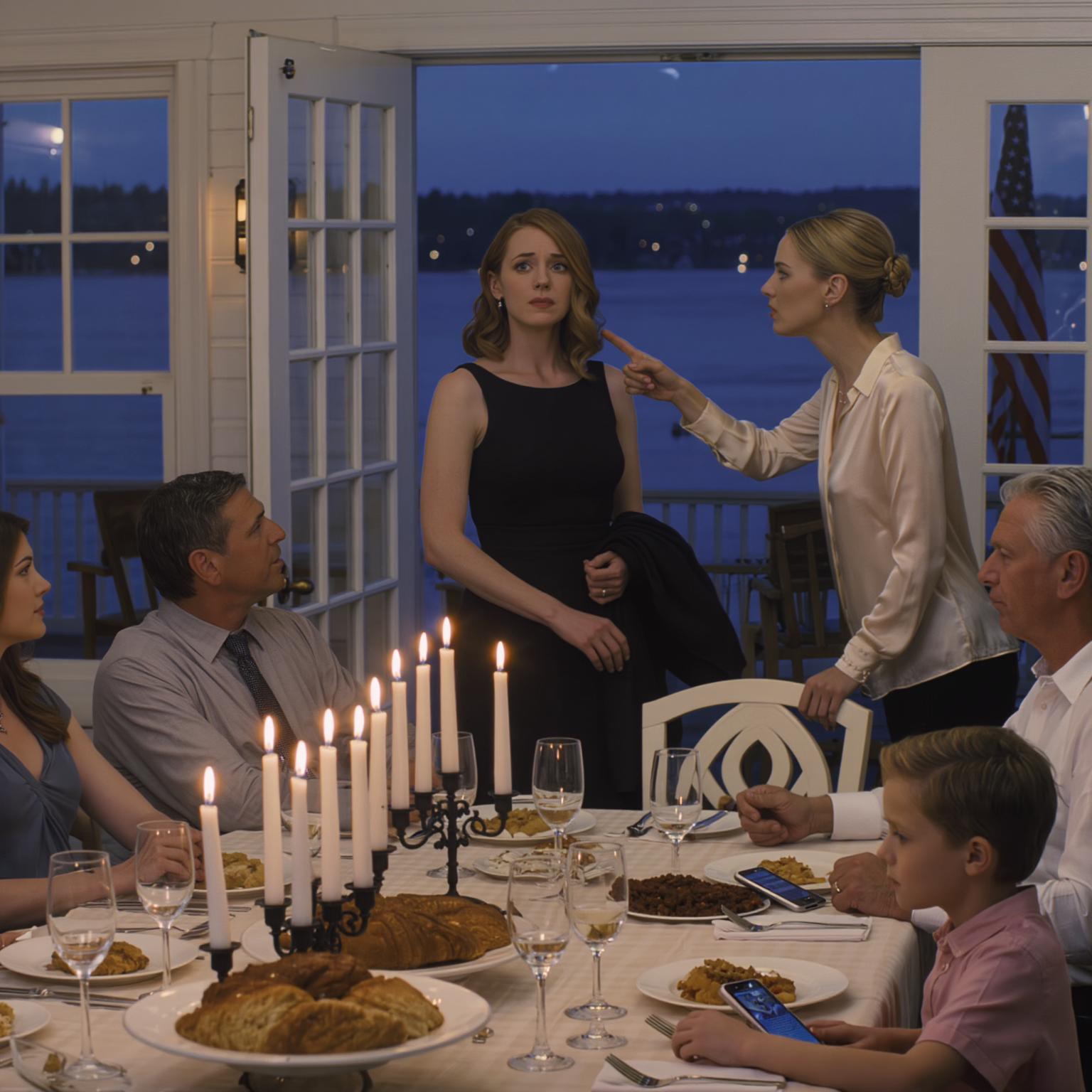 28. syntymäpäivänään Claire Mercer osallistuu illalliselle, jota hänen vanhempansa ylpeänä esittelevät kaikille, mutta lähtee sitten hiljaa julkisen petoksen jälkeen, joka muuttaa kaiken. Seitsemän päivää myöhemmin puhelin alkaa soida taukoamatta, odottamattomia asioita alkaa tapahtua, ja jopa hänen läheisensä, jotka näkivät hänen nöyryytyksensä, joutuvat miettimään, mikä oli pitänyt näennäisesti täydellisen perheyrityksen pinnalla koko tämän ajan. Siihen mennessä, kun Claire palasi asuntoonsa Albanyyn sinä iltana, hän oli jo katsonut illallisen kahdesti – kerran pöydästä käsin ja jälleen kerran vapisevan videon kautta, jonka hänen serkkunsa lähetti lyhyellä viestillä: Sinun pitäisi pitää tämä. – Uutiset