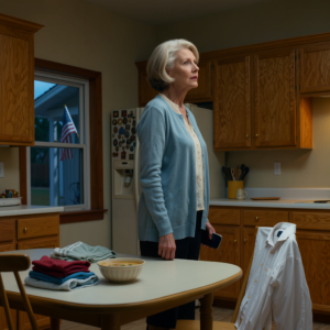 He veivät miniäni ulos juhlimaan ja jättivät minut kotiin tekstiviestin kanssa ruoantähteistä, mutta kun he palasivat nauraen keskiyön jälkeen, jokin talossa oli jo muuttunut.