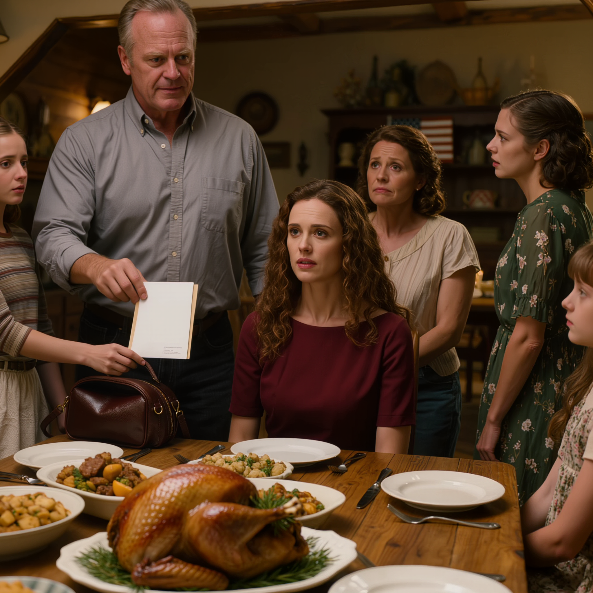 Vanhempani keskeyttivät kiitospäiväillallisensa haukkuakseen minua varkaaksi 30 sukulaisen edessä ja syyttääkseen minua sairaan isoäitini hyväksikäytöstä, mutta heillä ei ollut aavistustakaan, että tuolin alla piilotettu paksu ruskea paperikirjekuori sisälsi totuuden, jota he eivät voineet hallita. Ja sillä hetkellä, kun avasin sen ruokapöydässä, tarina, jota he olivat suojelleet vuosia, alkoi paljastua kaikille. – Uutiset