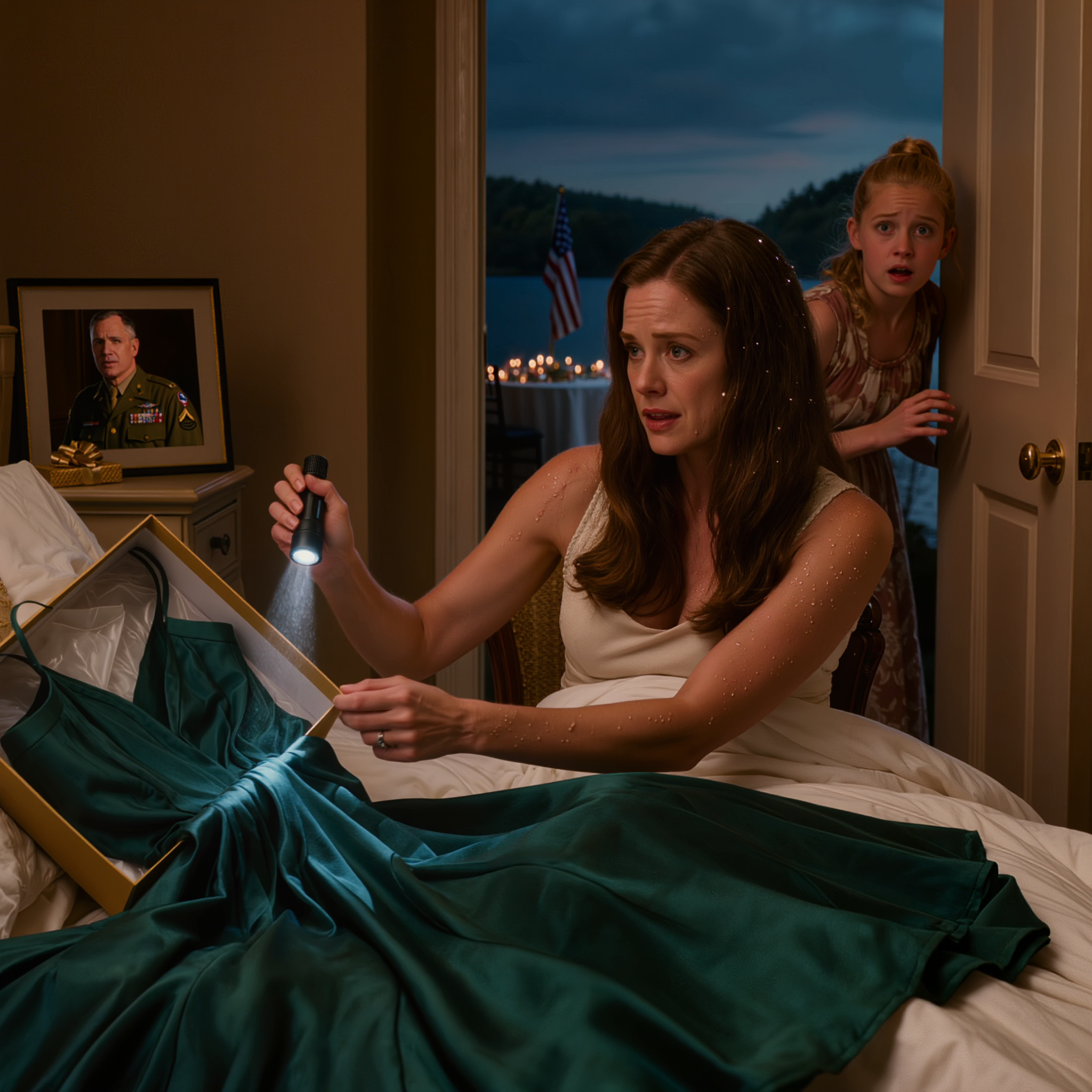 Sinä yönä, kun edesmennyt isäni ilmestyi uneeni ja sanoi: “Älä käytä mekkoa, jonka siskosi antoi sinulle”, luulin surun tekevän minulle kepposia, kunnes heräsin ja piilossa oleva sauma sekä siskoni vapiseva tunnustus muuttivat syntymäpäiväni ansaksi. – Uutiset