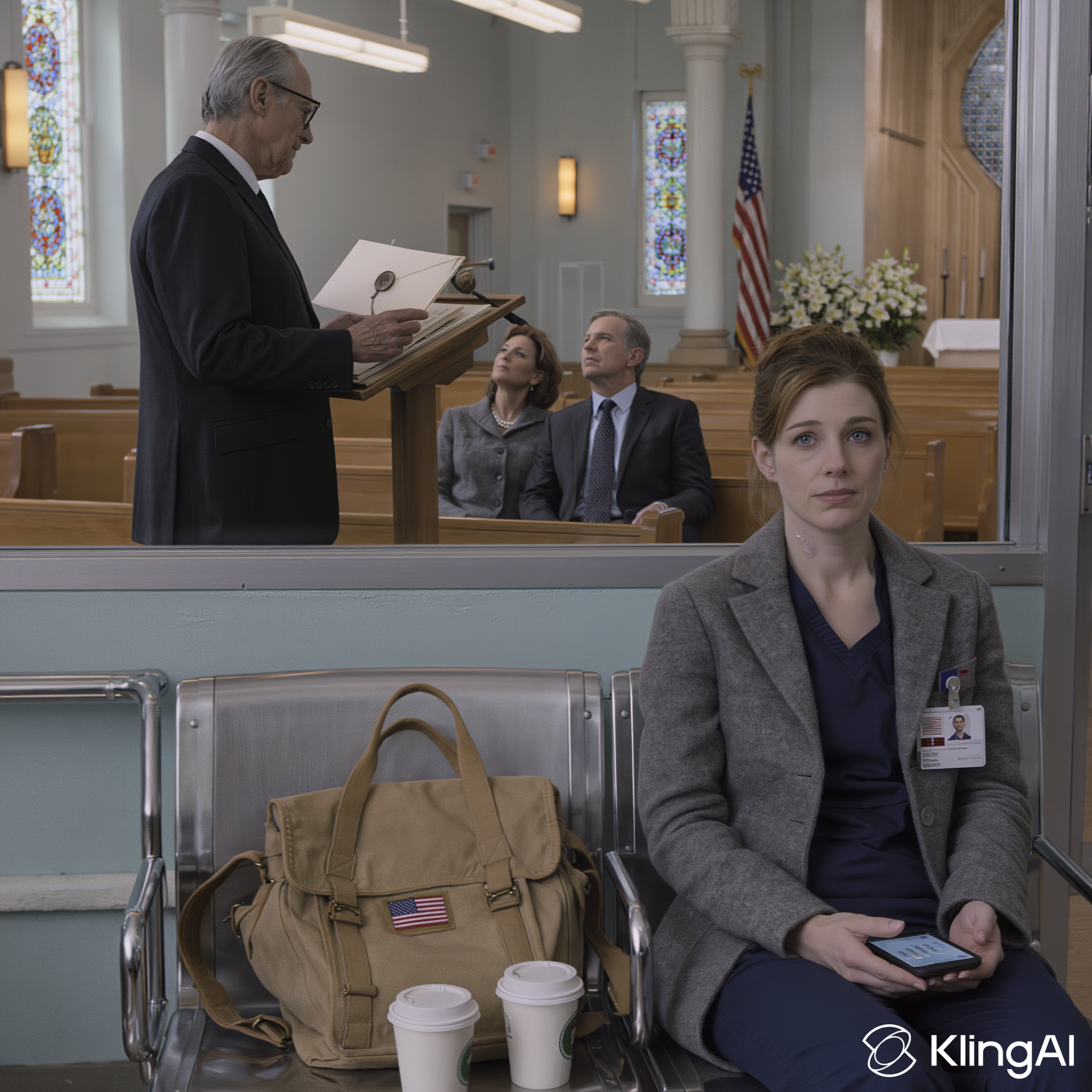 Isoäitini kuoli istuessani yksin leikkaussalin ulkopuolella. Viikkoa myöhemmin pastori katsoi suoraan isääni, nosti sinetöidyn kirjekuoren koko kirkon edessä ja luki rivin, jota perheeni ei koskaan odottanut hänen jättävän jälkeensä – Uutiset