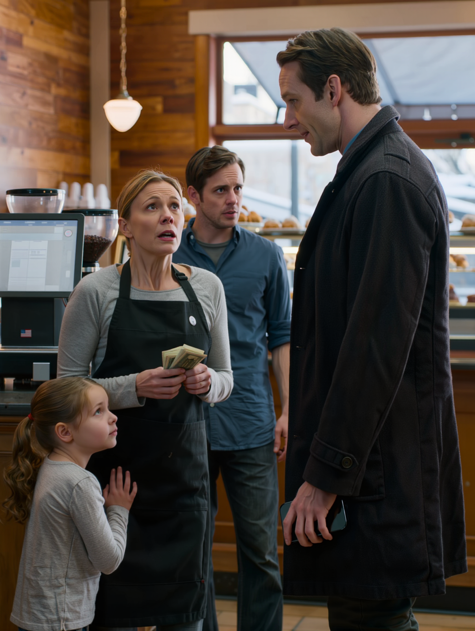 «Mamma jobber så hardt, men sjefen hennes vil fortsatt ikke betale henne», sa den lille jenta. Ved hjørnebordet så milliardæren Jonathan Reed mot disken og ble helt stille. – Nyheter