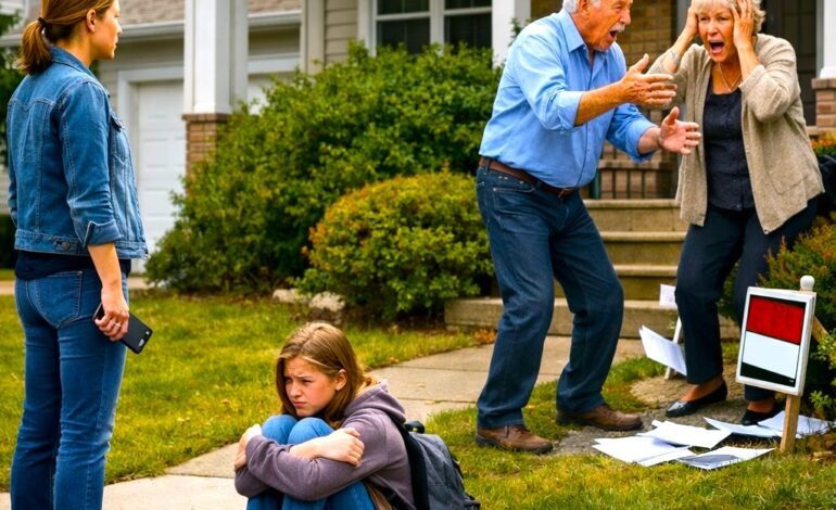 Kiedy byłam w podróży, mój brat wyrzucił moją 14-letnią córkę z domu rodziców i czekała sama na chodniku. Kiedy zadzwoniłam do nich zszokowana, moja mama spokojnie powiedziała: „Ty i twoja córka po prostu już tu nie pasujecie”. W tym momencie po cichu przestałam spłacać jej raty kredytu i rachunki domowe. Teraz panikują, bo bank wszczął postępowanie egzekucyjne przeciwko ich domowi… I wkrótce mogą nie mieć gdzie mieszkać.