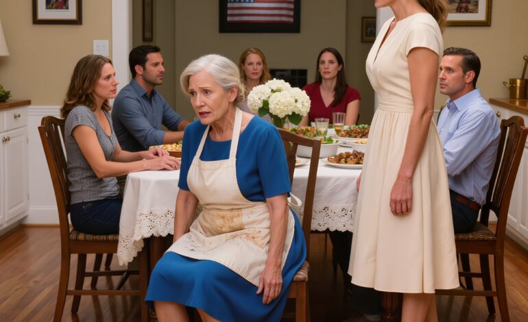 Miniäni sanoi: “Tuo paikka ei ole sinulle,” omassa talossani… Mutta se, mitä tein seuraavaksi, sai huoneen pysähtymään. – Uutiset