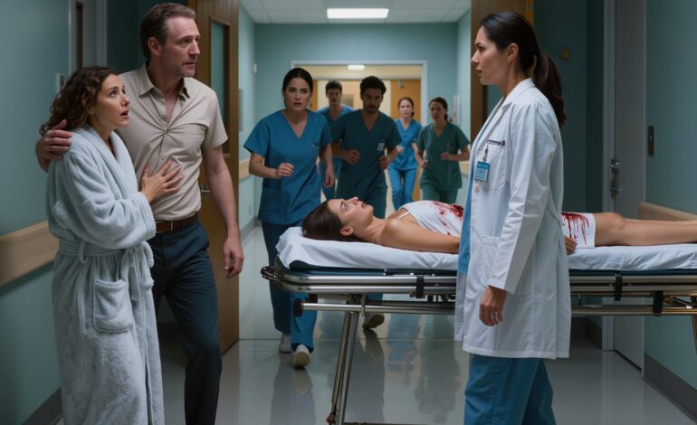 “Hän on kaikki, mitä meillä on,” isäni sanoi leikkaussalin ulkopuolella—tietämättä koskaan, että valkotakkiinen kirurgi oli tytär, jonka hän pyyhki pois viisi vuotta sitten sen jälkeen, kun siskoni valehteli, että olin keskeyttänyt lääketieteellisen. He estivät numeroni, palauttivat kirjeeni avaamattomina ja jättivät häistäni väliin. Sitten siskoni tuli traumaosastolleni vuotaen verta, ja äitini katsoi ylös, luki nimen tunnuksestani ja jäi liikkumattomaksi. – Uutiset