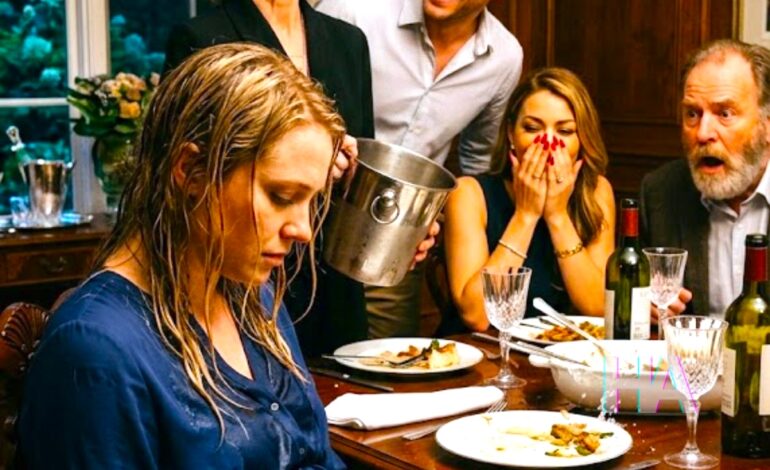 BOGATA RODZINA MOJEGO BYŁEGO MĘŻA WYLAŁA MI NA GŁOWĘ LODOWATĄ WODĘ PODCZAS OBIADÓW… NIE MIELI POJĘCIA, ŻE PO TAJEMNIE JESTEM WŁAŚCICIELEM FIRMY WARTEJ MILIARD DOLARÓW, DLA KTÓREJ PRACOWALI