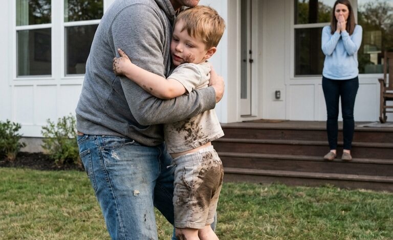 A nagymama udvarán lévő lyukak felfedtek egy sötét titkot a családi fegyelemről, ami mindenkit megdöbbentett