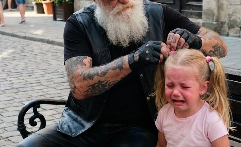 Egy mezítlábas lány a motorosokra bízta magát a rendőrök helyett, hogy megmentse haldokló anyját