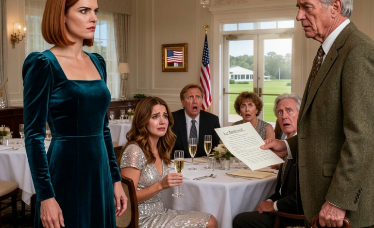 Dziś wieczorem świętujemy nasze dziedzictwo. Może lepiej, żebyś odpuścił. Twoja siostra na to zasłużyła.