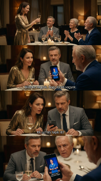 Amikor meghívtam a családomat a nemzeti díjátadó ünnepségre, anyám azt mondta: „Te csak egy ápolónő vagy – már Victoria vacsorájával vagyunk elfoglalva.” Apám hozzátette: „A húgod az igazi orvos.” Csak elmosolyodtam, és azt mondtam: „Rendben van.” De később aznap este, miközben még az asztalnál ültek, apám ránézett a telefonjára, és lefagyott. „Mi ez?” – Hírek