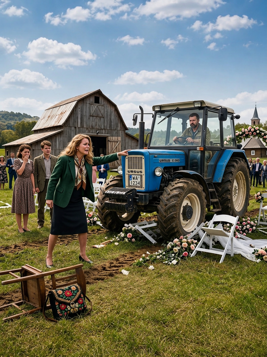 Moja sąsiadka podrobiła mój podpis, by zamienić moją farmę w miejsce wesela swojej córki — więc odpaliłem traktor o 10:45 rano i pozwoliłem całej HOA oglądać