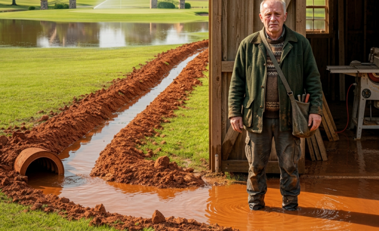 Zalały warsztat mojego ojca, żeby uratować swoje pole golfowe, więc użyłam tego, czego najbardziej potrzebowali, by w końcu posłuchali