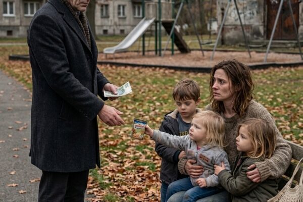 Pytanie małej dziewczynki o ławce w parku sprawiło, że niebezpieczny człowiek zatrzymał się gwałtownie