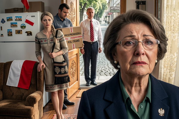 To, czego chcę, wezmę. To ja tu wydaję rozkazy.” Lauren powiedziała to jak zasadę wyrytą na ścianie, już w moich szafkach, wsuwając naczynia do kartonowych pudełek w mojej cichej kuchni w Ohio — bez pytania, bez kontaktu wzrokowego, po prostu szybka, pewna siebie pakując, jakby dom na nią czekał.