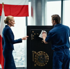 “Jeśli otworzysz ten sejf, poślubię cię,” uśmiechnął się CEO — to, co znalazł w środku, wywołało u niej łzy
