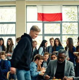 Tyran kopie nowego czarnoskórego dyrektora — nieświadomy zmiany